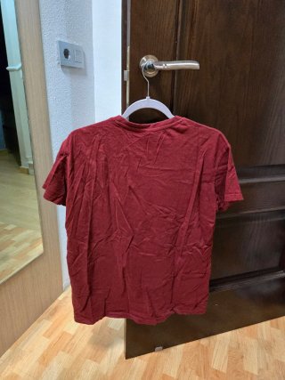 Camiseta Pampling roja con estampado