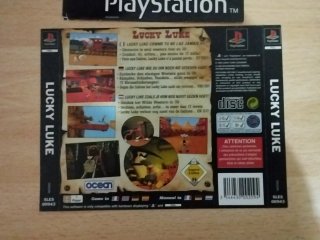 Copertine Lucky Luke PS1 PSX PSONE PLAY ⚠️LEGGI⚠️