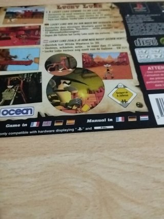 Copertine Lucky Luke PS1 PSX PSONE PLAY ⚠️LEGGI⚠️