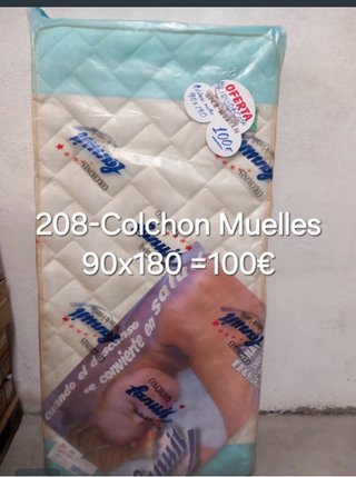 Colchón Muelles Lanuit 90x180