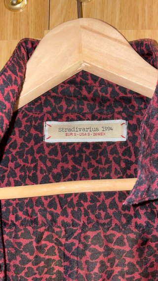 Camisa Stradivarius Estampada