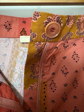 Shorts estampados estilo patchwork
