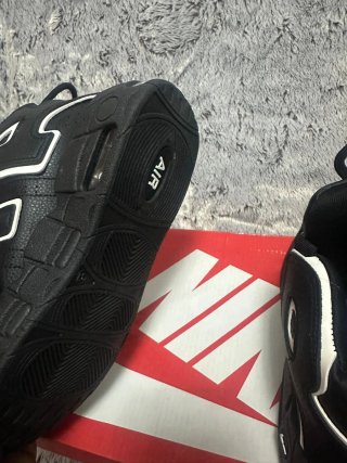 Nike Air More Uptempo Nero Bianco