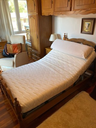 Cama articulada eléctrica