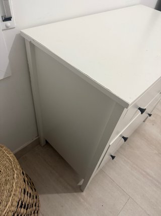 Cómoda Ikea Koppang Blanca 3 Cajones