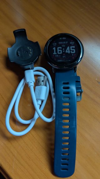 Reloj Amazfit Pace con correa azul