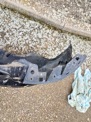 Paragolpes Trasero Seat Ibiza 6L Negro