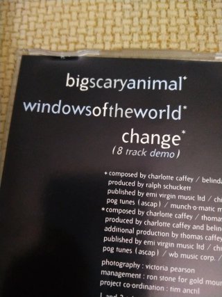 CD Maxi BELINDA CARLISLE (Big Scary Animal)