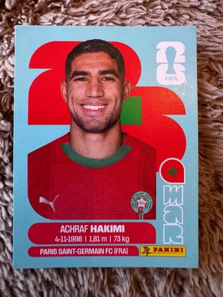 Cromos Mundial FIFA Achraf Hakimi