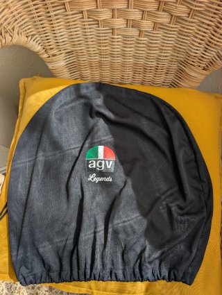 Casco AGV X70 Negro Mate buen estado con funda
