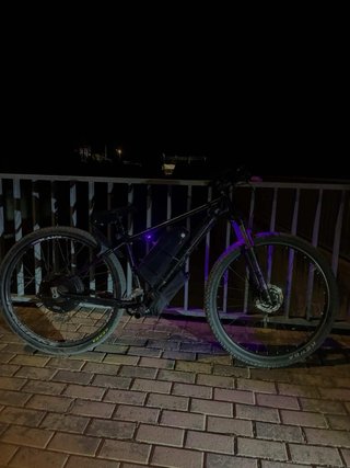 Bicicleta Eléctrica Negra