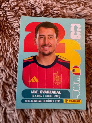 Cromos Mundial FIFA Mikel Oyarzabal