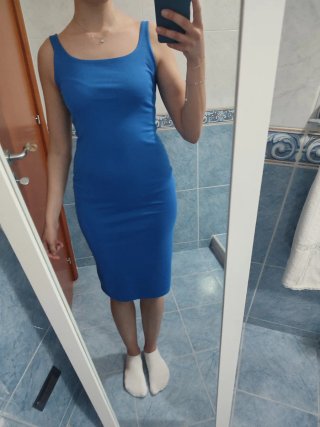 Abito donna blu