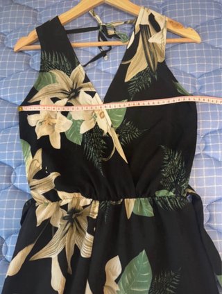 Mono largo con estampado floral