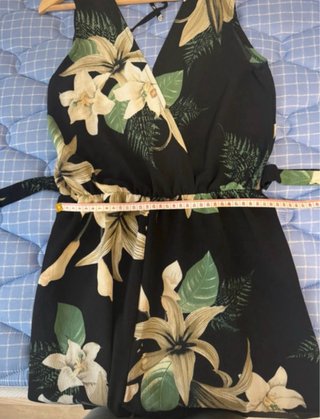 Mono largo con estampado floral
