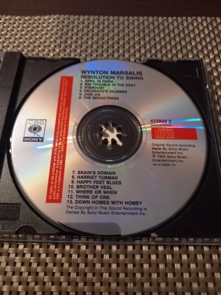 Cd Wynton Marsalis – Resolution To Swing. Jazz