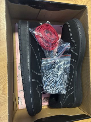 Air Jordan 1 Low x Travis Scott Black Phantom