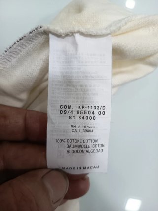 Vestito Moncler Bianco Taglia M