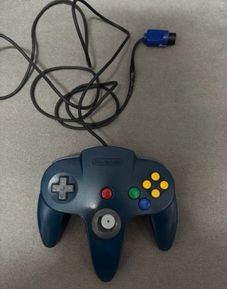 Nintendo 64 Edición Pikachu Azul