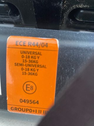 Silla coche Grupo 0+ 1 , 2 y 3 con Isofix