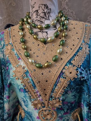 Vestido Marroquí Elegante Talla Única
