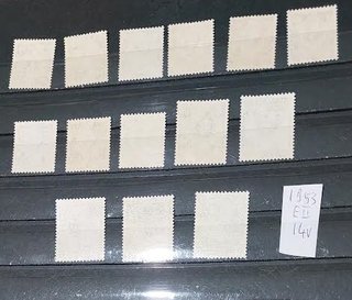 (nu382/386a)Nord Borneo- N.Rh.Nyas.  sc.50%