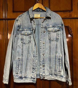 Chaqueta Vaquera Oversize Pull&Bear estilo XL