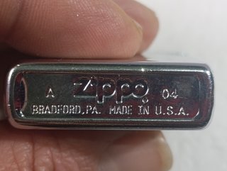 Accendini Zippo con incisione Santi Anno 2004