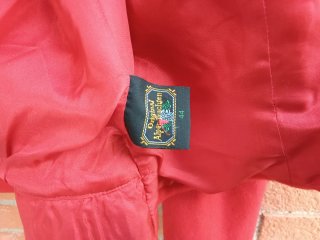 Giacca tirolese Original Alpen Trachten rossa