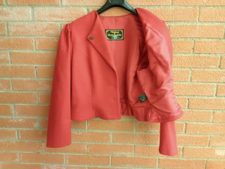 Giacca tirolese Original Alpen Trachten rossa