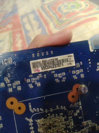 Tarjeta Gráfica Asus PCI Express 512MB