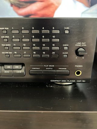 Reproductor CD Sony CDP-761