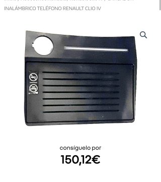 Cargador Inalámbrico Renault Clio IV