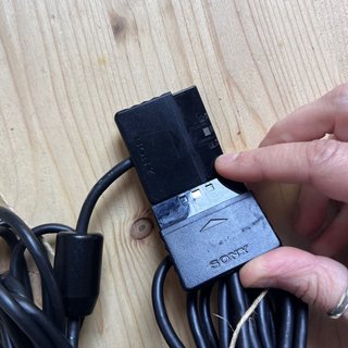 Controller PS2 Dualshock 2 Sony Silver Originale