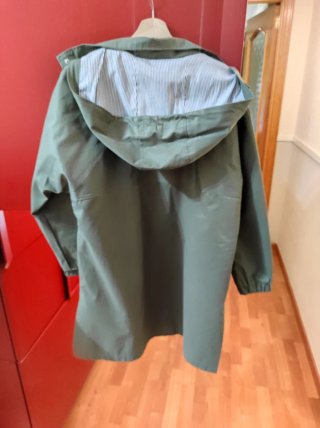 Gabardina Zara Mujer Talla M Verde Oliva