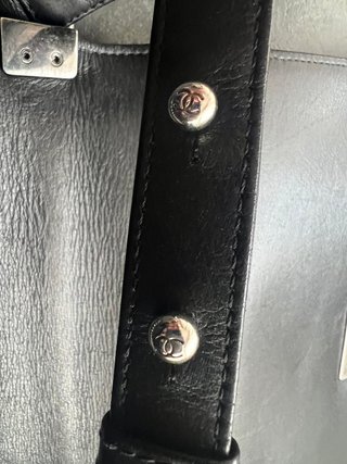 Bolso Chanel Boy Negro