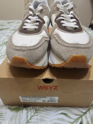 Sneakers W6YZ platform beige/brown