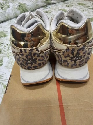 Sneakers W6YZ platform beige/brown