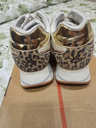 Sneakers W6YZ platform beige/brown