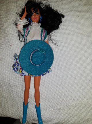 Barbie Nia Western Fun 1989 Marina Miko vintage