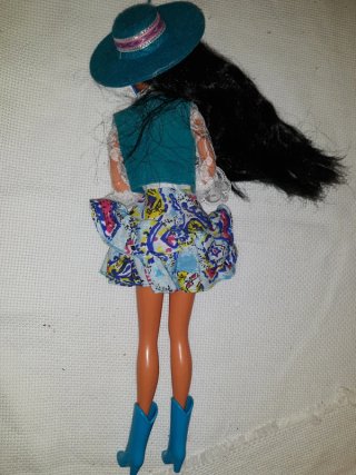 Barbie Nia Western Fun 1989 Marina Miko vintage