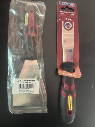 Espátulas KRAFTWERK flexible 32mm