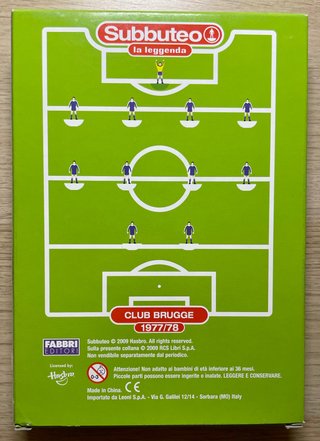 Subbuteo La Leggenda Club Brugge 1977/78 Nr. 116