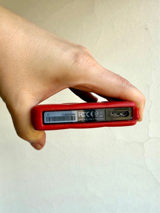 Disco Duro Externo ADATA 1TB Rojo