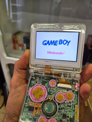 Game Boy Advance SP Modificato