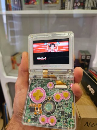 Game Boy Advance SP Modificato