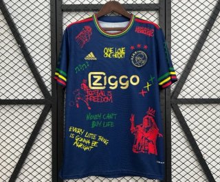 Camiseta Ajax Adidas Azul y Turquesa