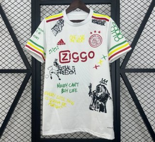 Camiseta Ajax Adidas Azul y Turquesa