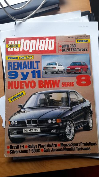 Revista Autopista año 1987