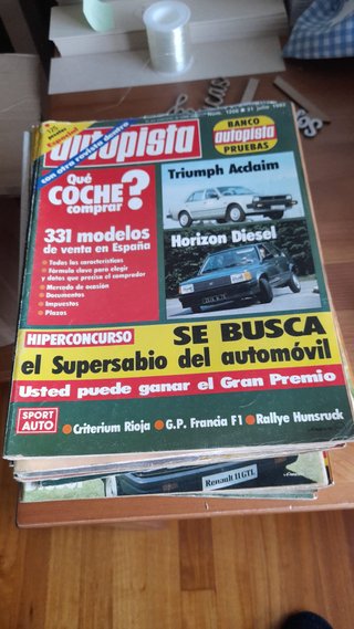 Revista Autopista año 1982